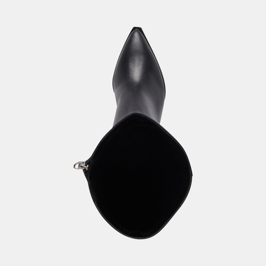 stivali auggie in pelle nera