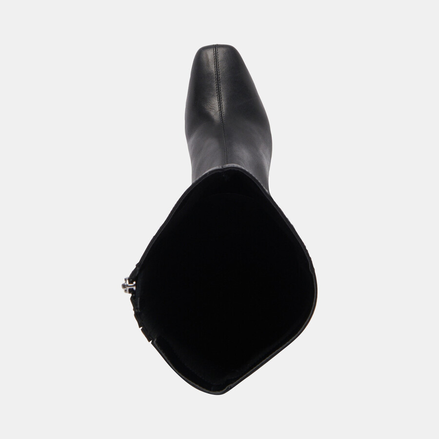 stivali gyra in pelle nera