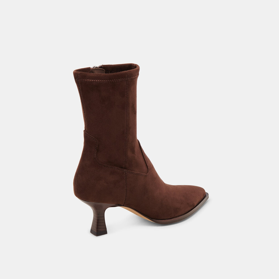 stivali arya in pelle scamosciata stella marrone scuro