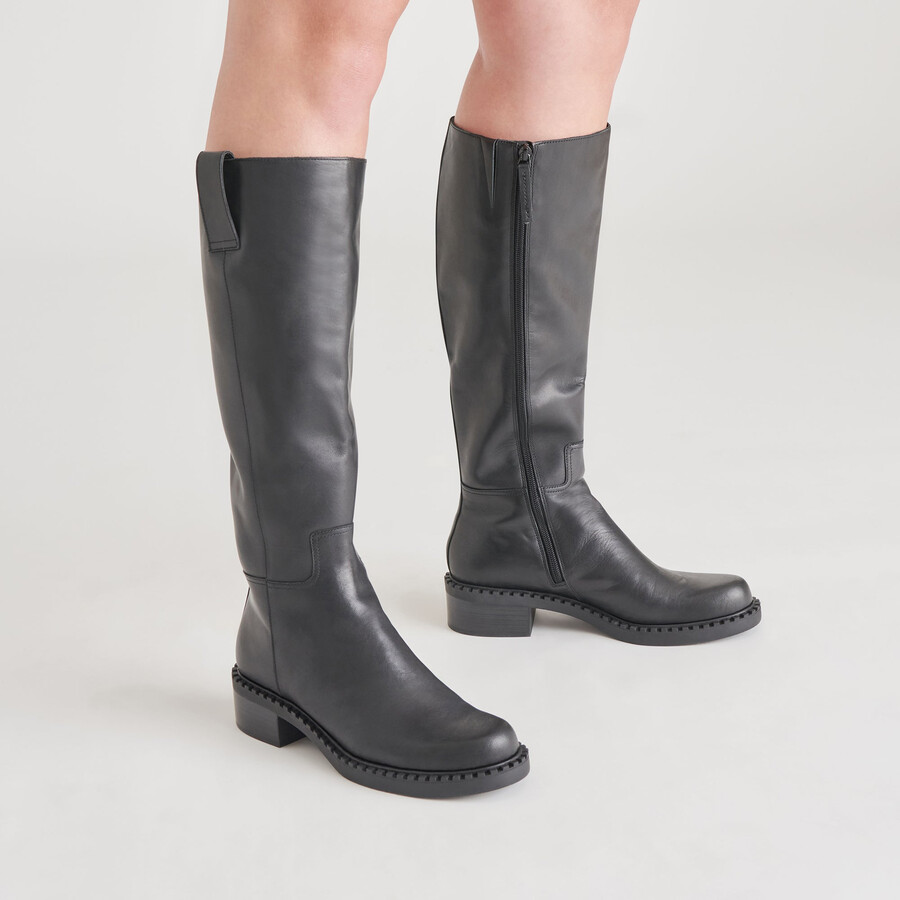 stivali glory h2o in pelle nera
