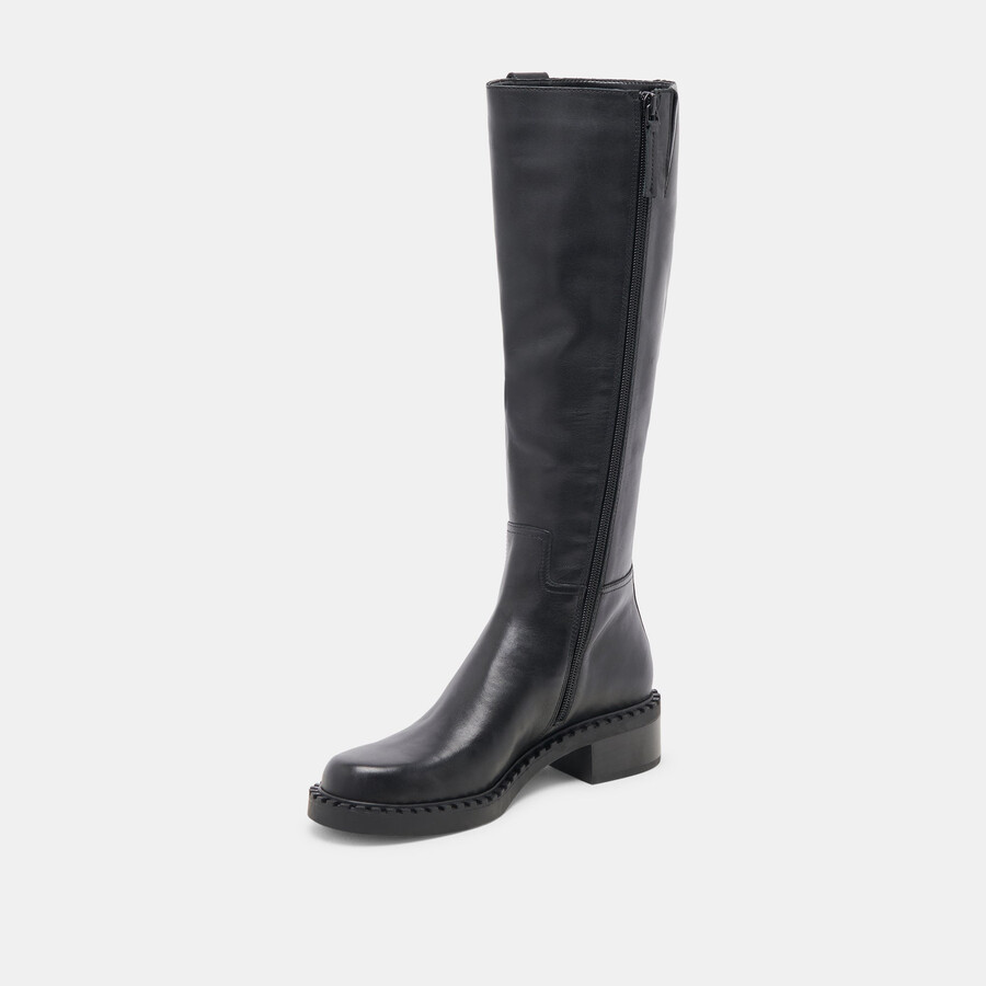 stivali glory h2o in pelle nera