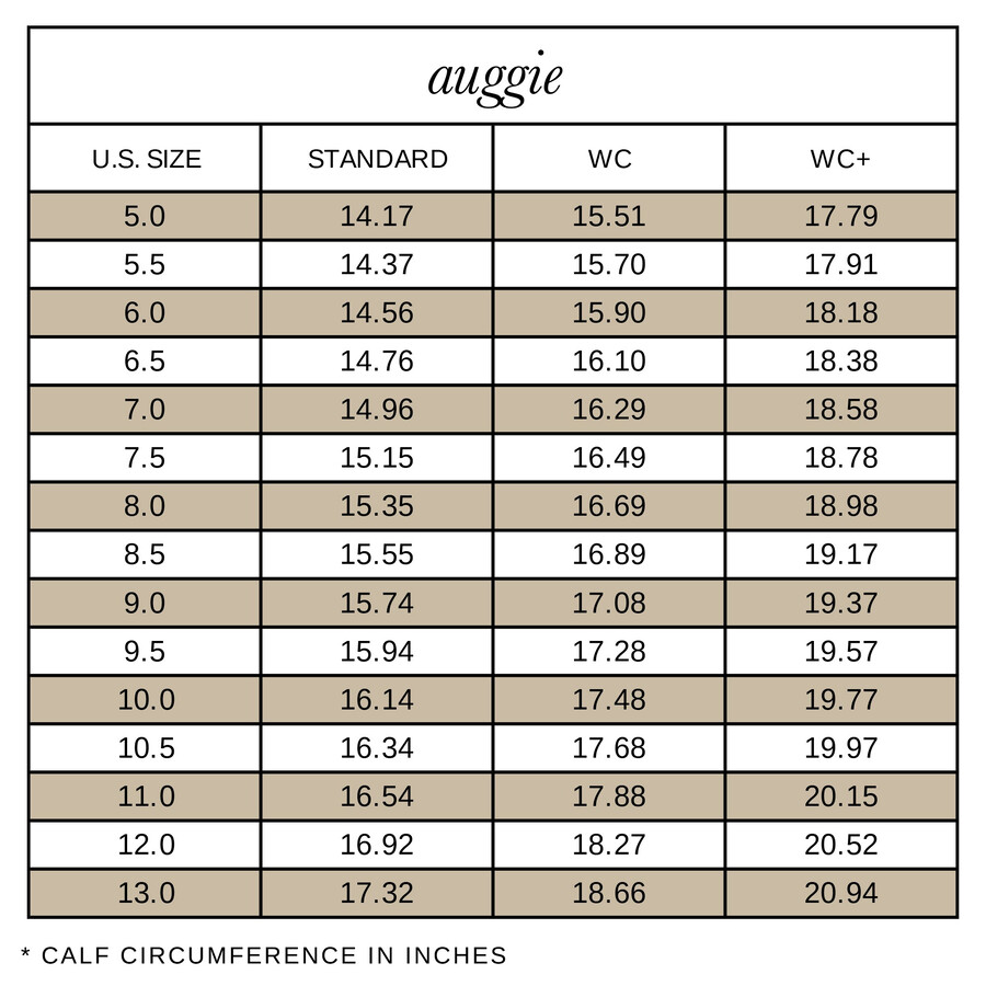 stivali auggie extra larghi in pelle cioccolato
