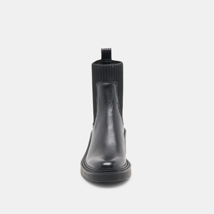 stivali hilora h2o in pelle nera