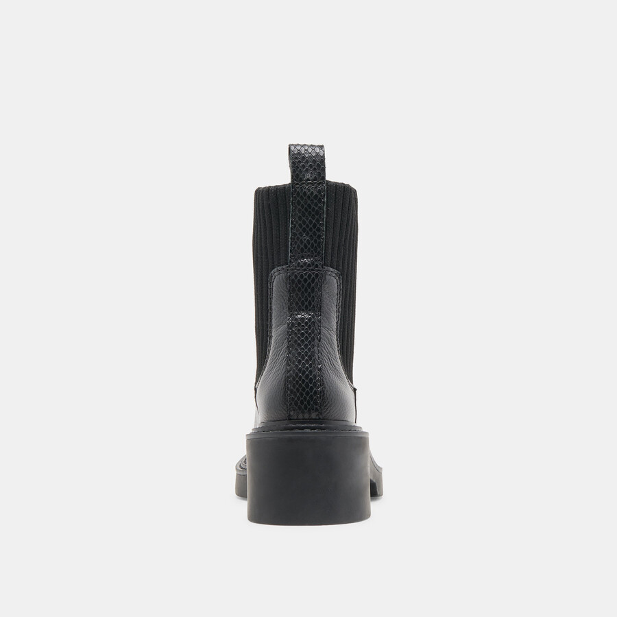 stivali hilora h2o in pelle nera