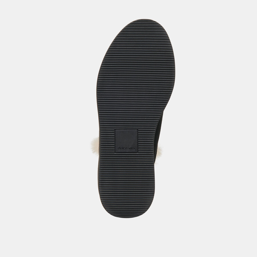 stivaletti ardy plush h2o in pelle scamosciata onice