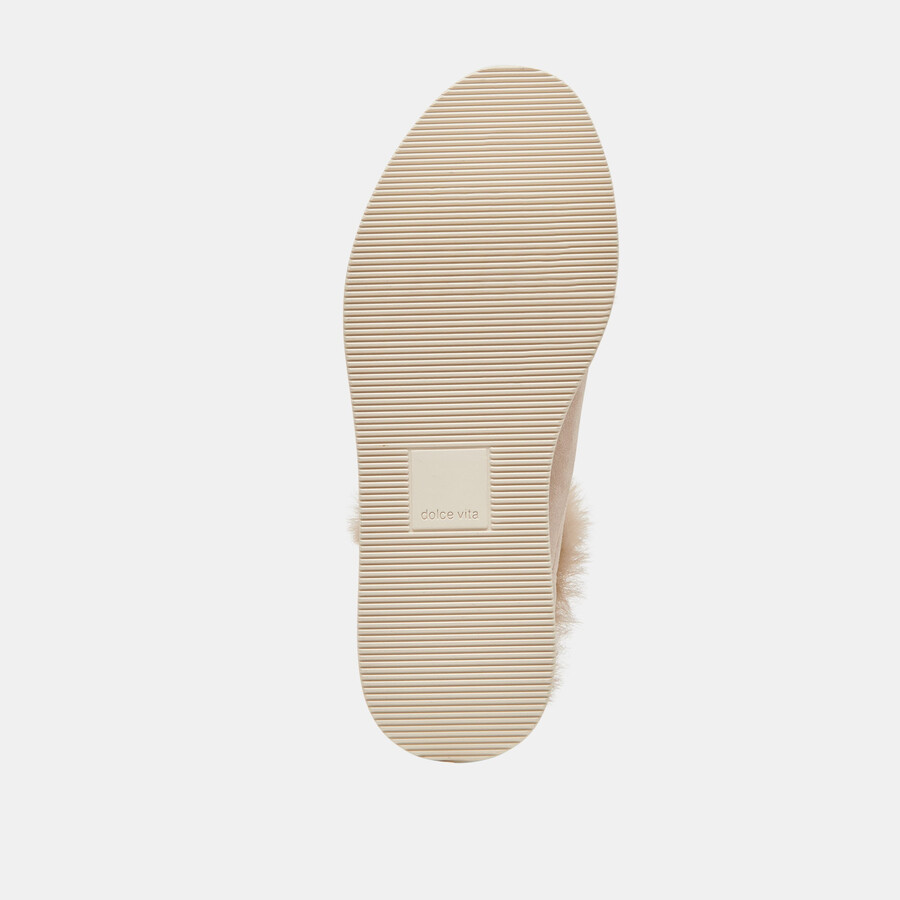 stivaletti ardy plush h2o in pelle scamosciata color talpa