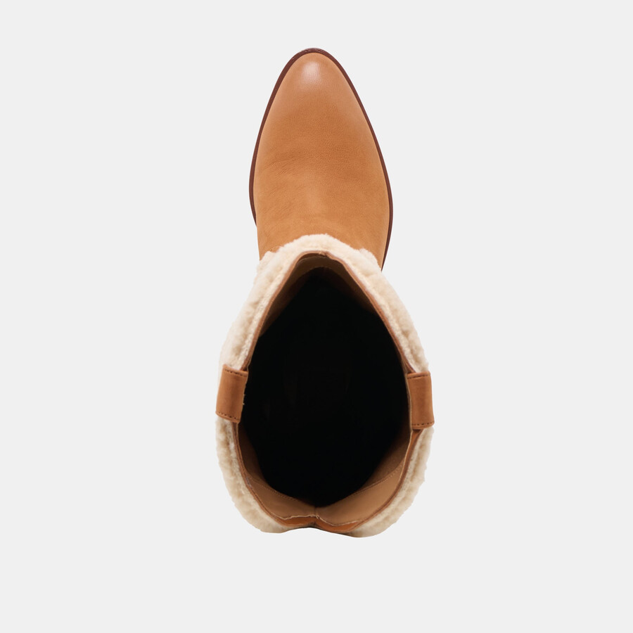 stivali in peluche mykel caramello nubuck