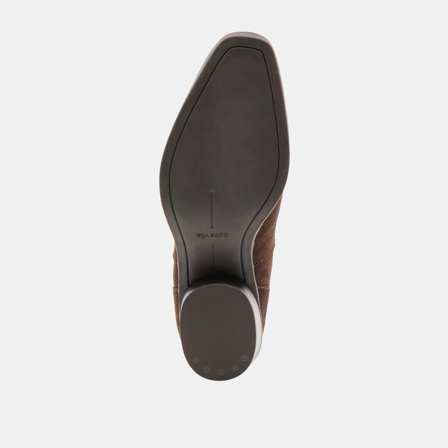 stivaletti faint h2o in pelle scamosciata marrone scuro