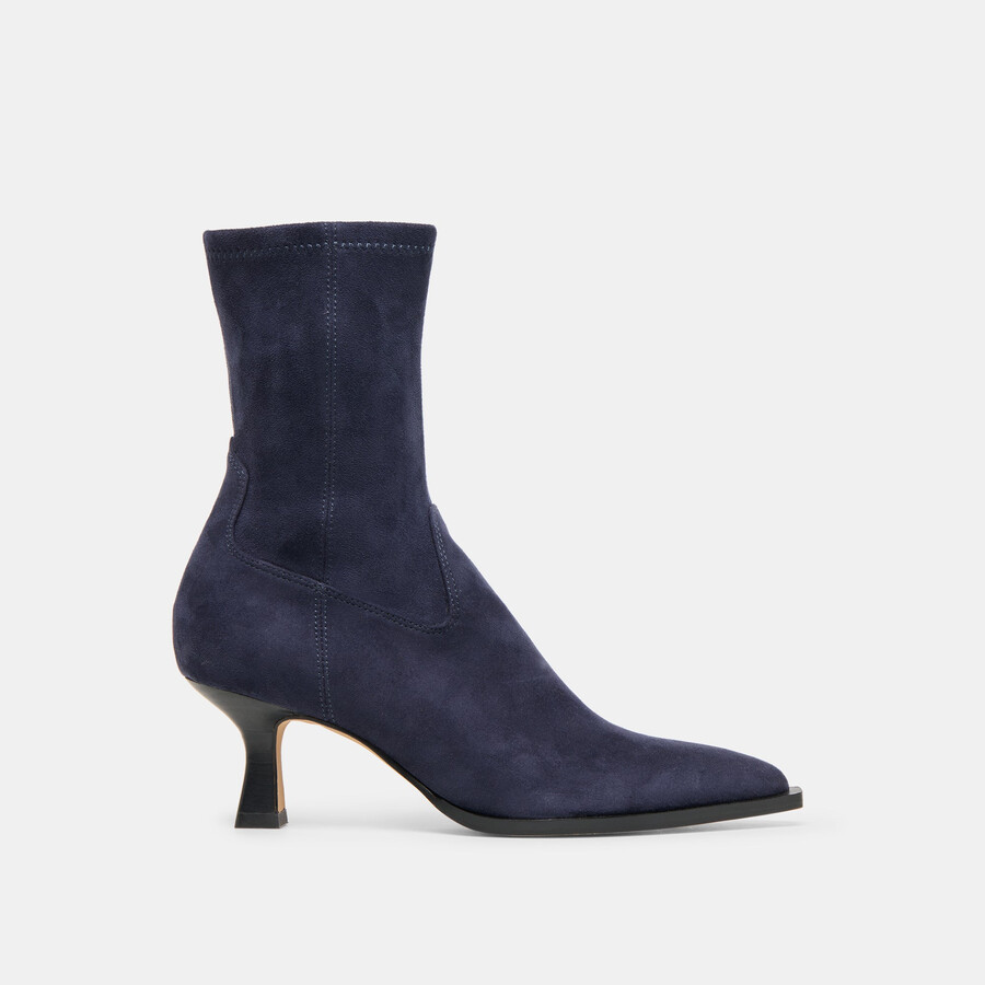 stivali arya in pelle scamosciata stella blu navy