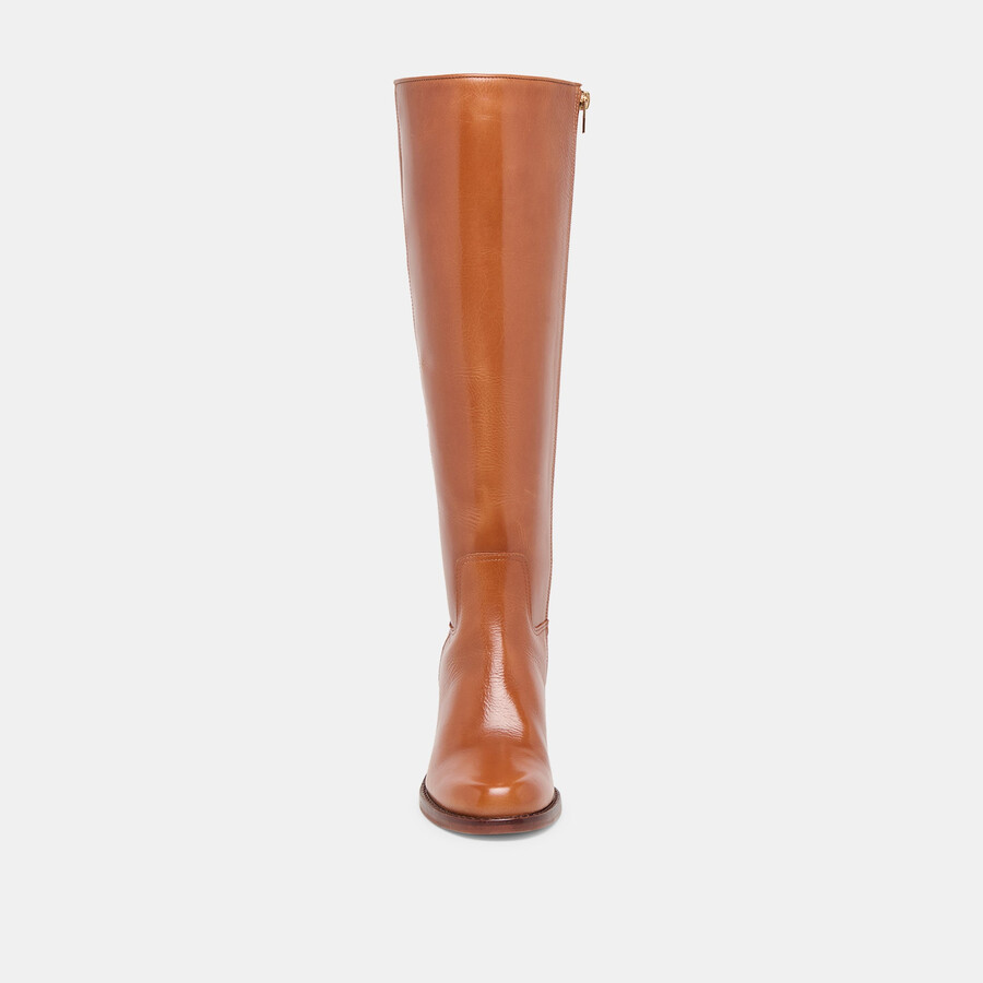 stivali lucyle in pelle marrone chiaro