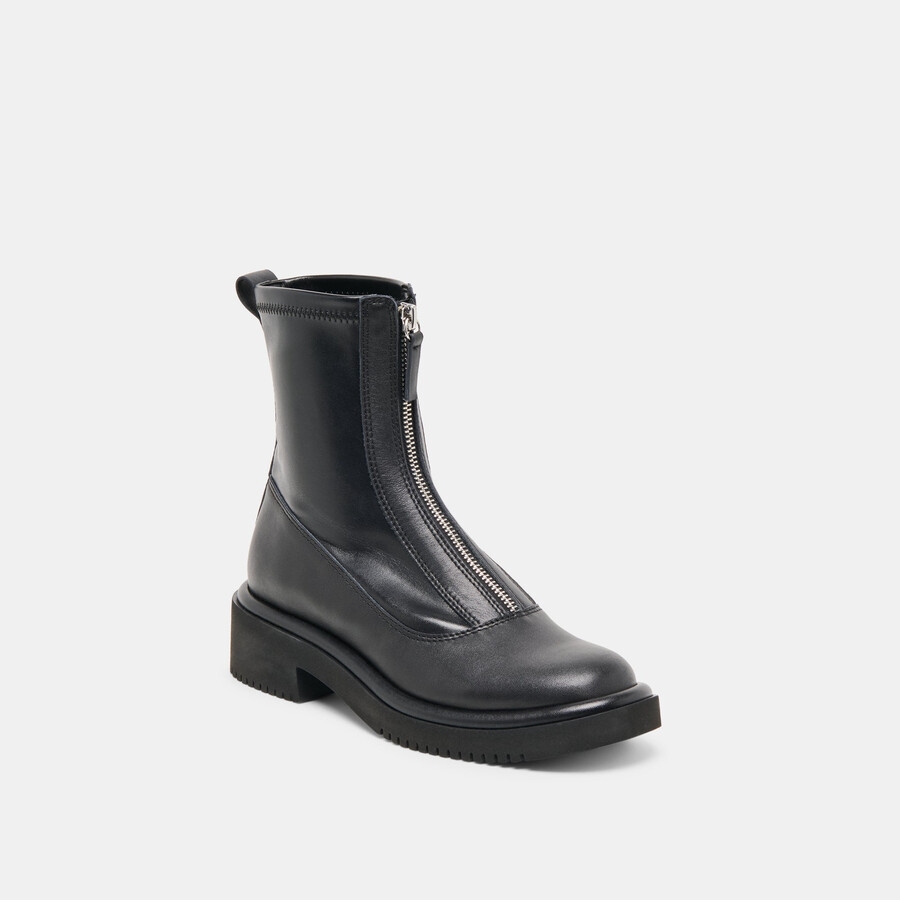 stivali shante in pelle nera