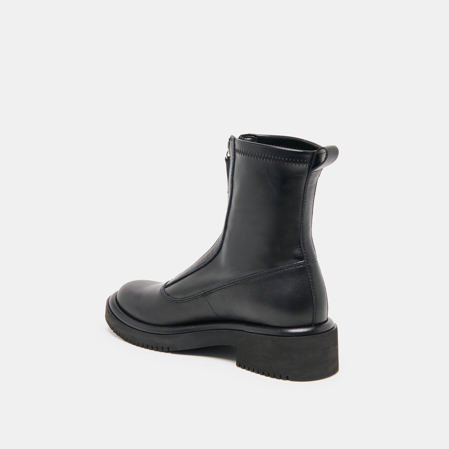 stivali shante in pelle nera
