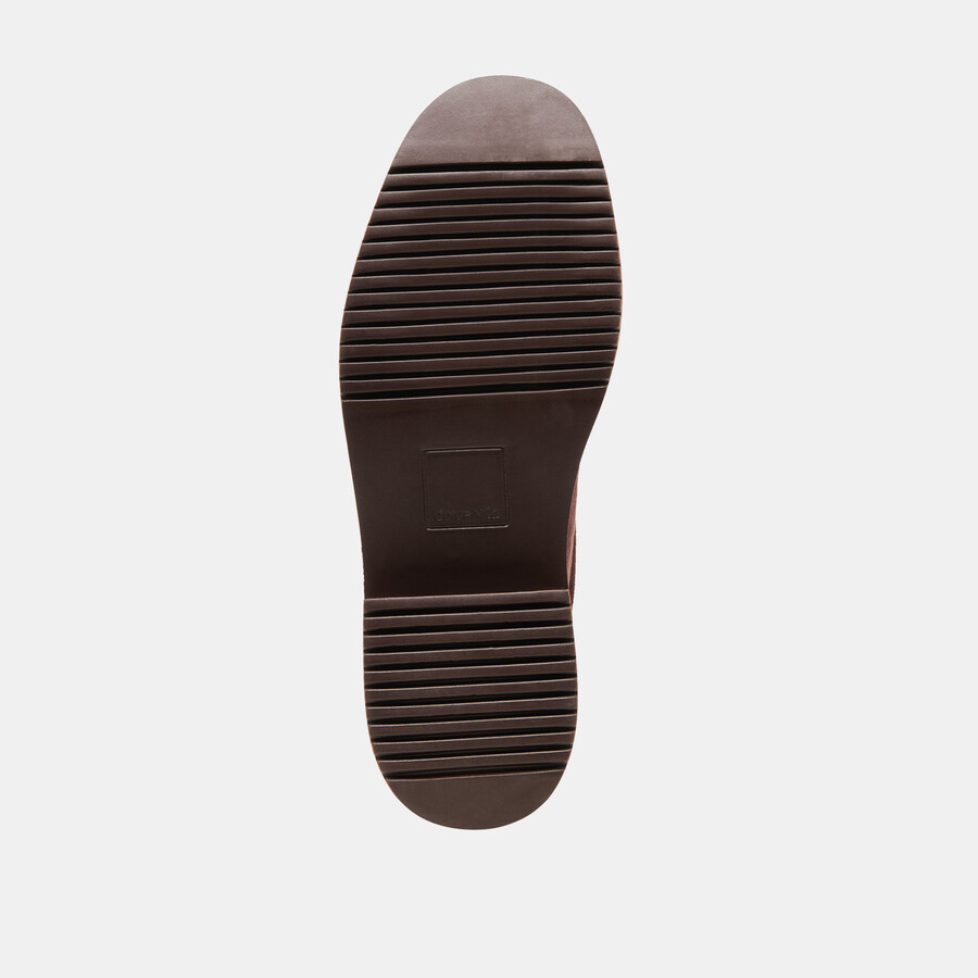 stivali shante in mogano stella suede