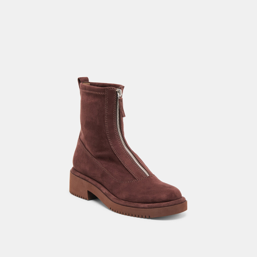 stivali shante in mogano stella suede