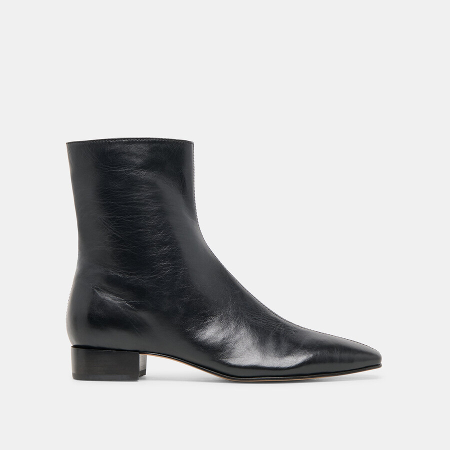 stivaletti tarine in pelle nera