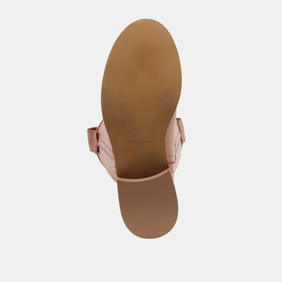 stivali ramzy in pelle color cognac