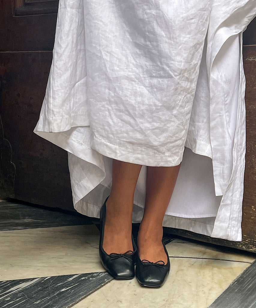 ballerine anisa in pelle nera