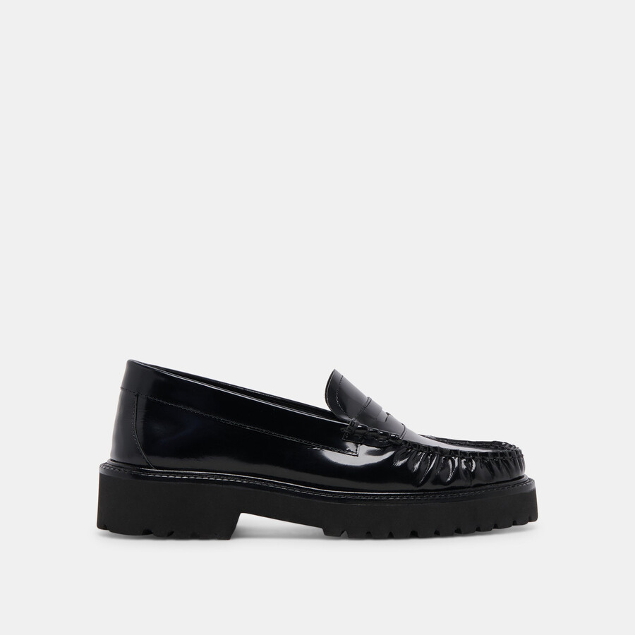 mocassini maxwell in pelle nera