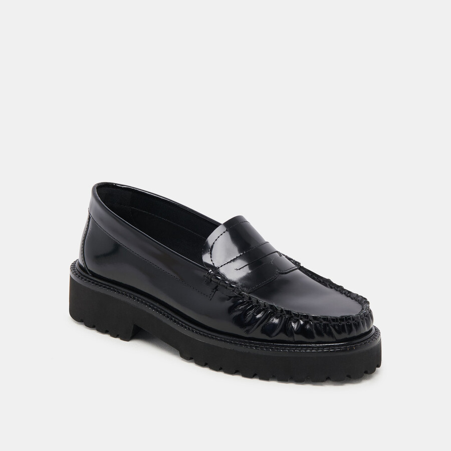 mocassini maxwell in pelle nera