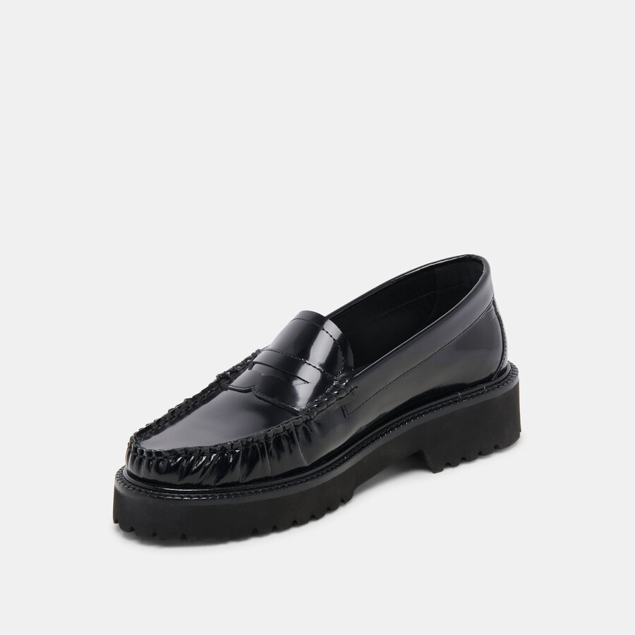 mocassini maxwell in pelle nera
