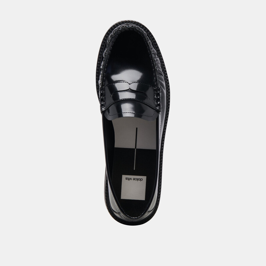 mocassini maxwell in pelle nera