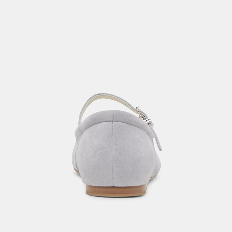 ballerine reyes in pelle scamosciata blu polvere