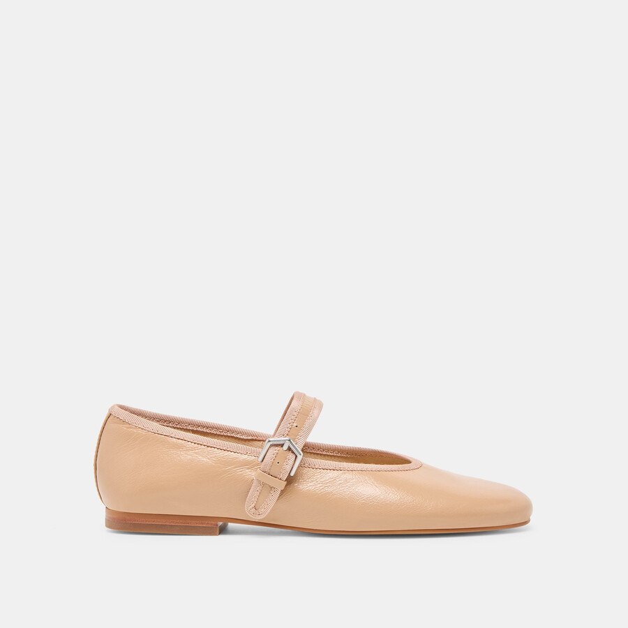 ballerine roslyn in pelle marrone chiaro