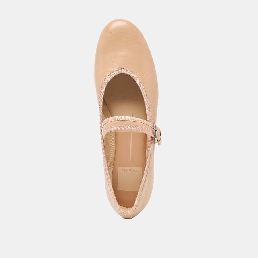 ballerine roslyn in pelle marrone chiaro