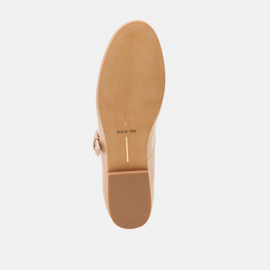 ballerine roslyn in pelle marrone chiaro