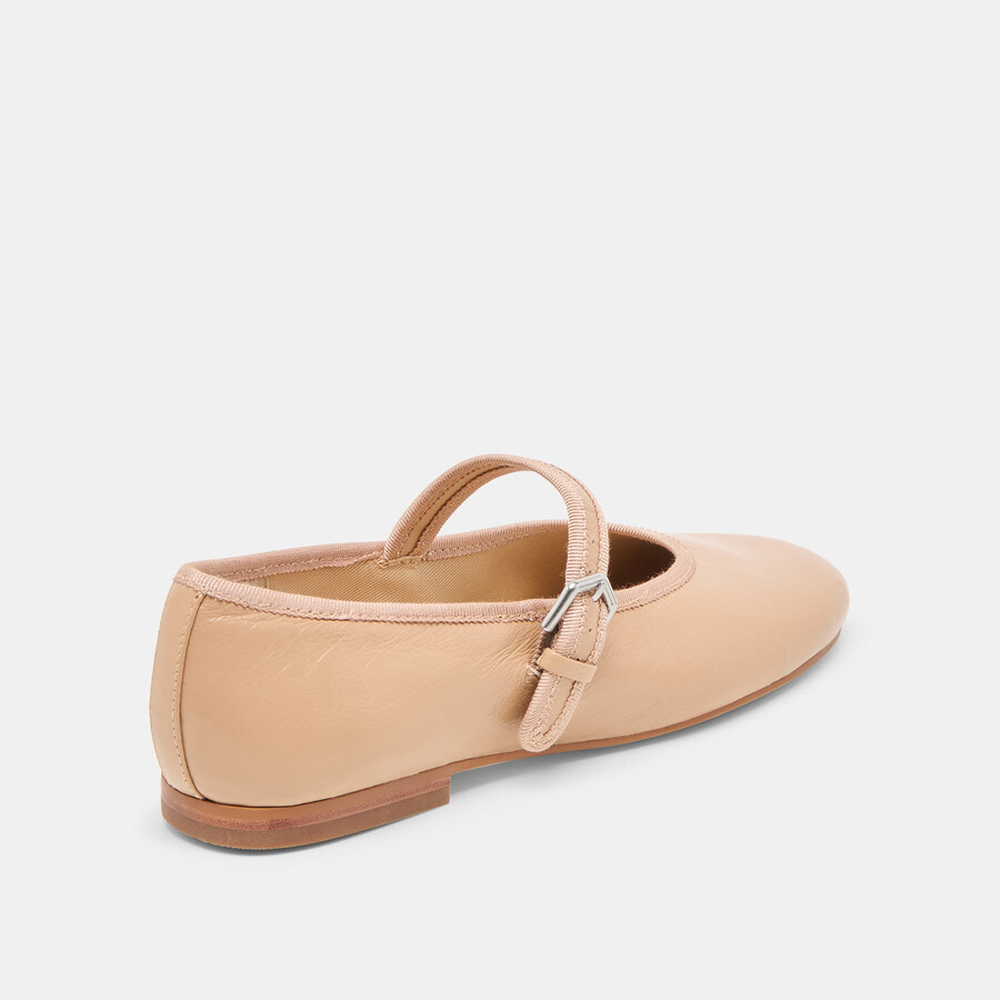 ballerine roslyn in pelle marrone chiaro