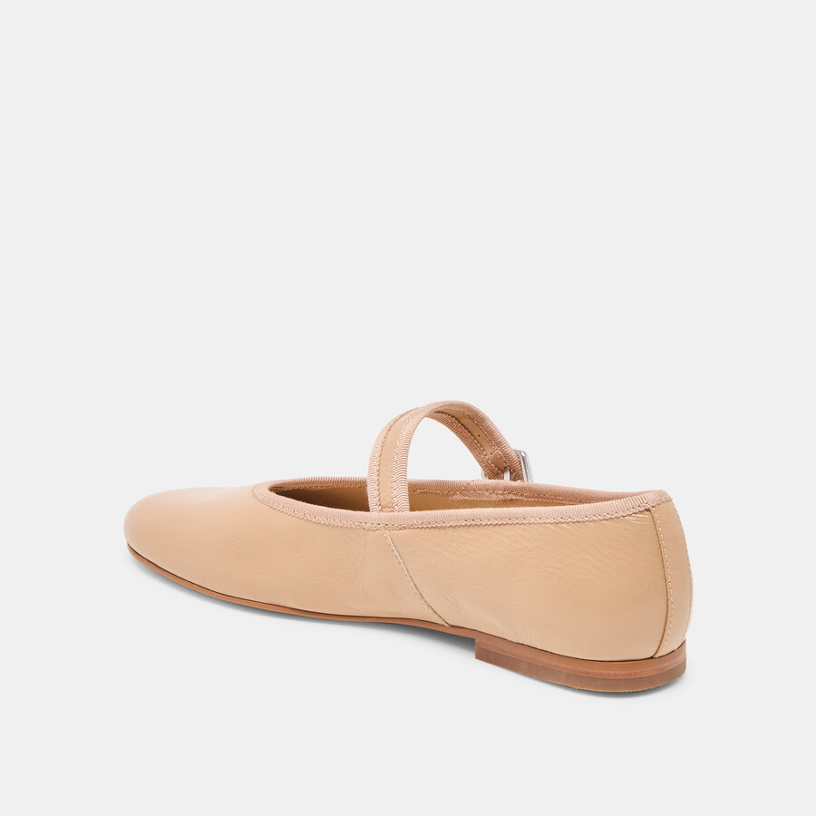 ballerine roslyn in pelle marrone chiaro