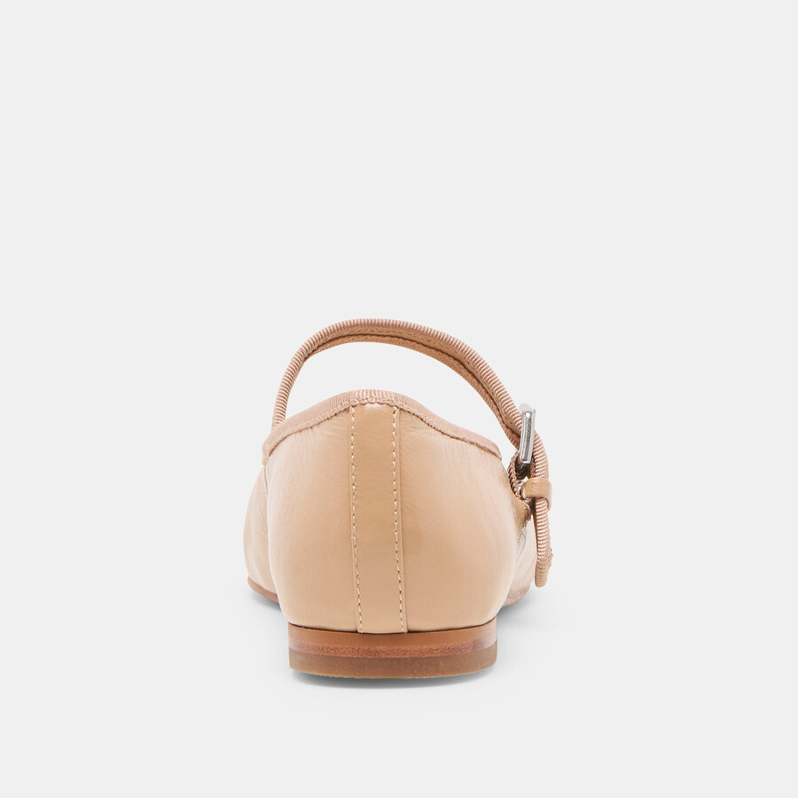 ballerine roslyn in pelle marrone chiaro