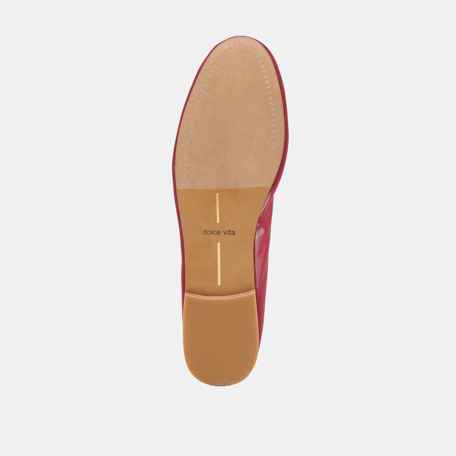 ballerine cadel crimson mesh