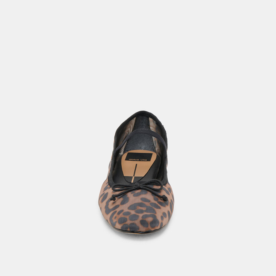 ballerine cadel dk leopard mesh