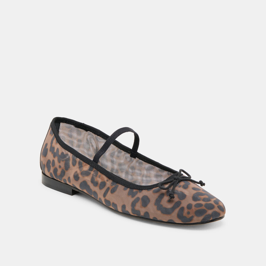 ballerine cadel dk leopard mesh