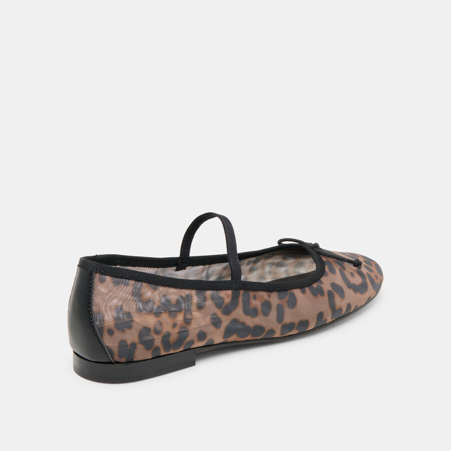 ballerine cadel dk leopard mesh