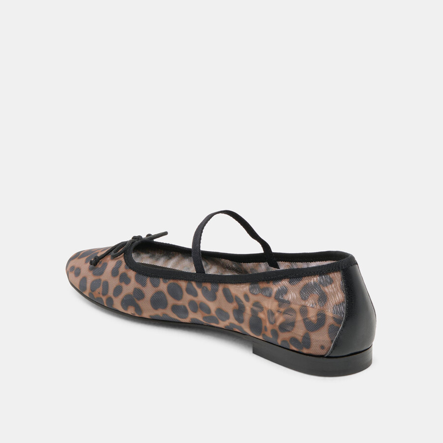 ballerine cadel dk leopard mesh