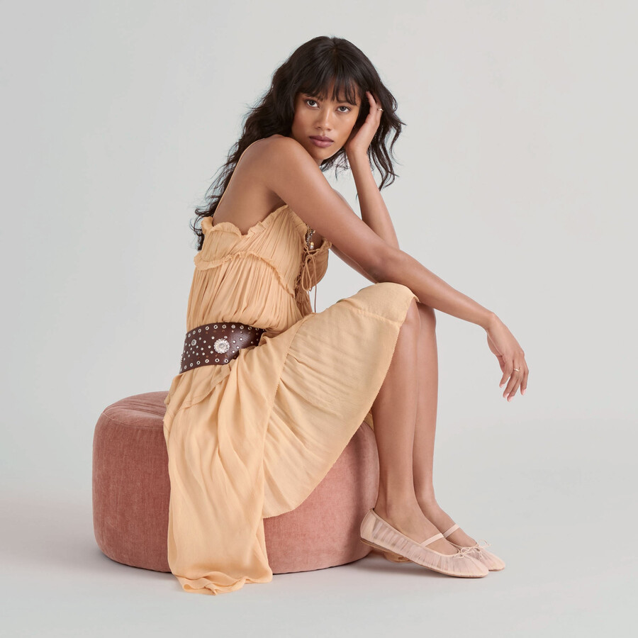 raeven ballerine praline tulle