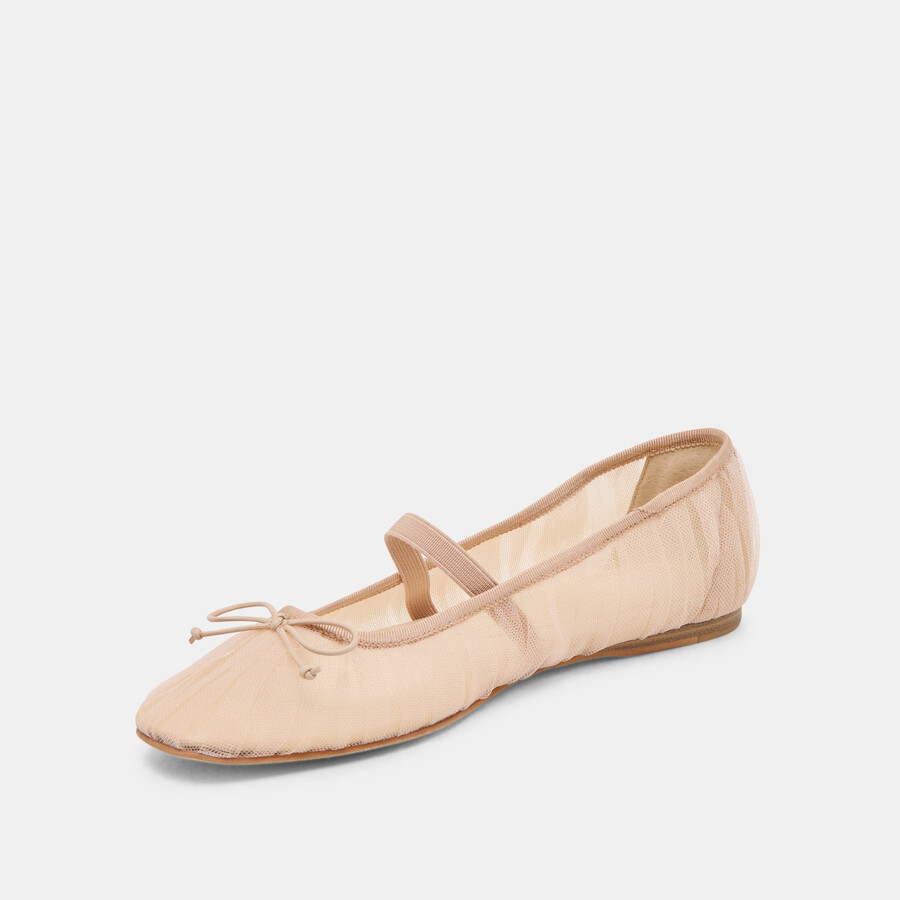 raeven ballerine praline tulle