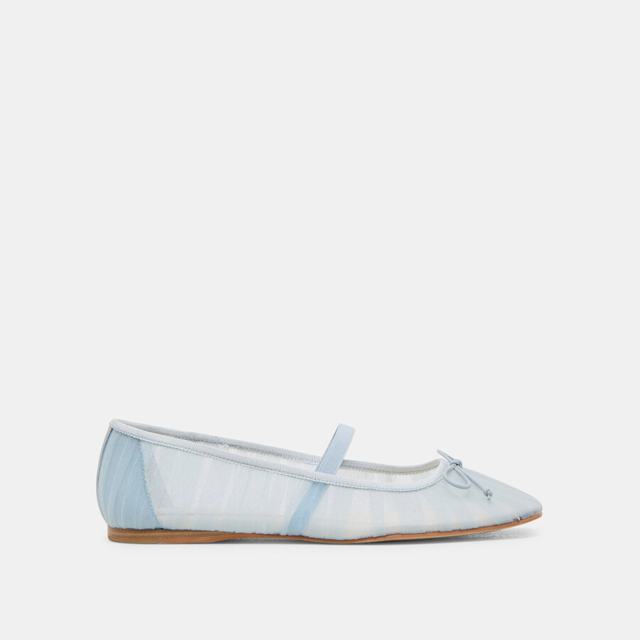 ballerine raeven in tulle azzurro