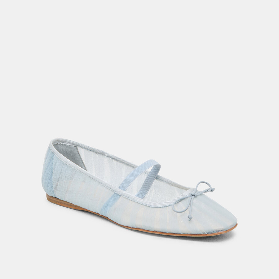 ballerine raeven in tulle azzurro