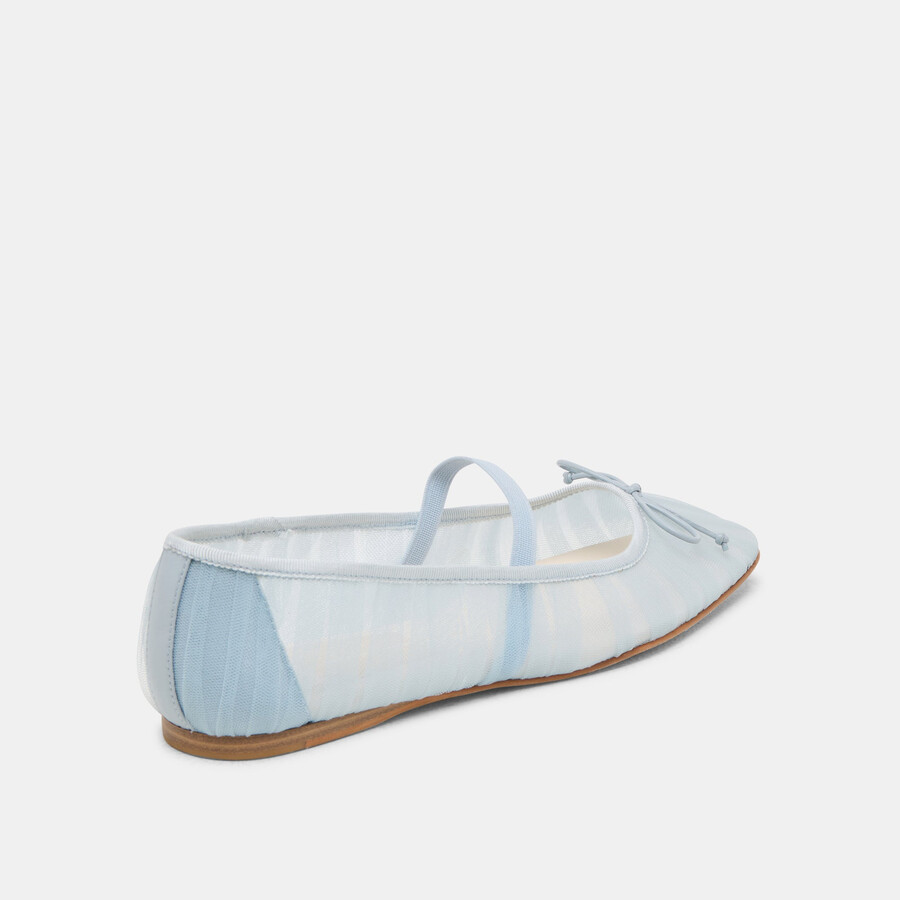 ballerine raeven in tulle azzurro