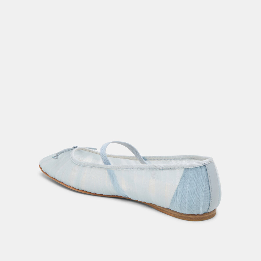 ballerine raeven in tulle azzurro