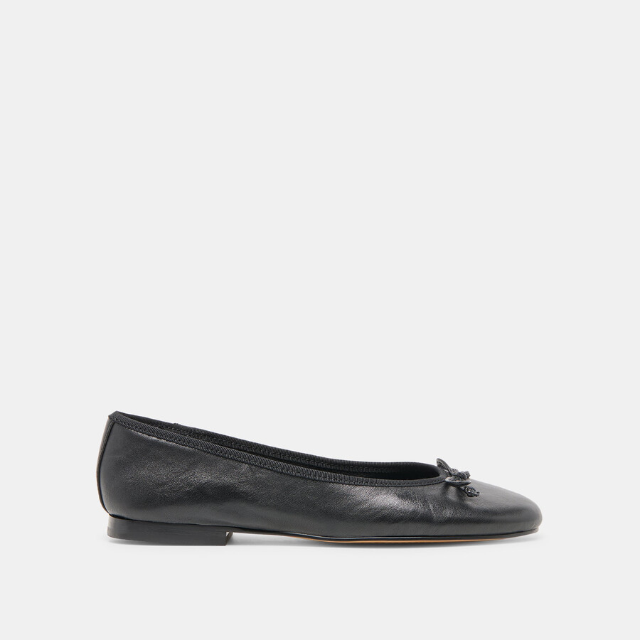ballerine ritla in pelle nera