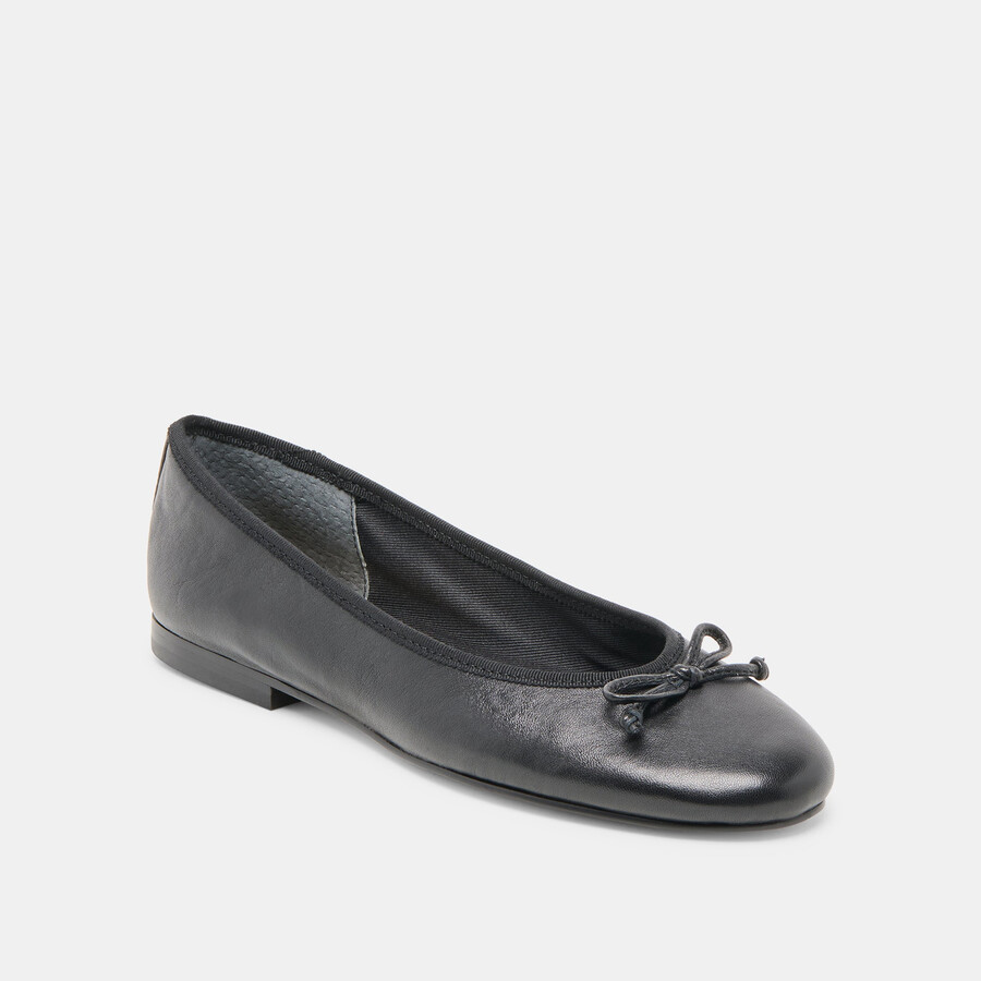 ballerine ritla in pelle nera