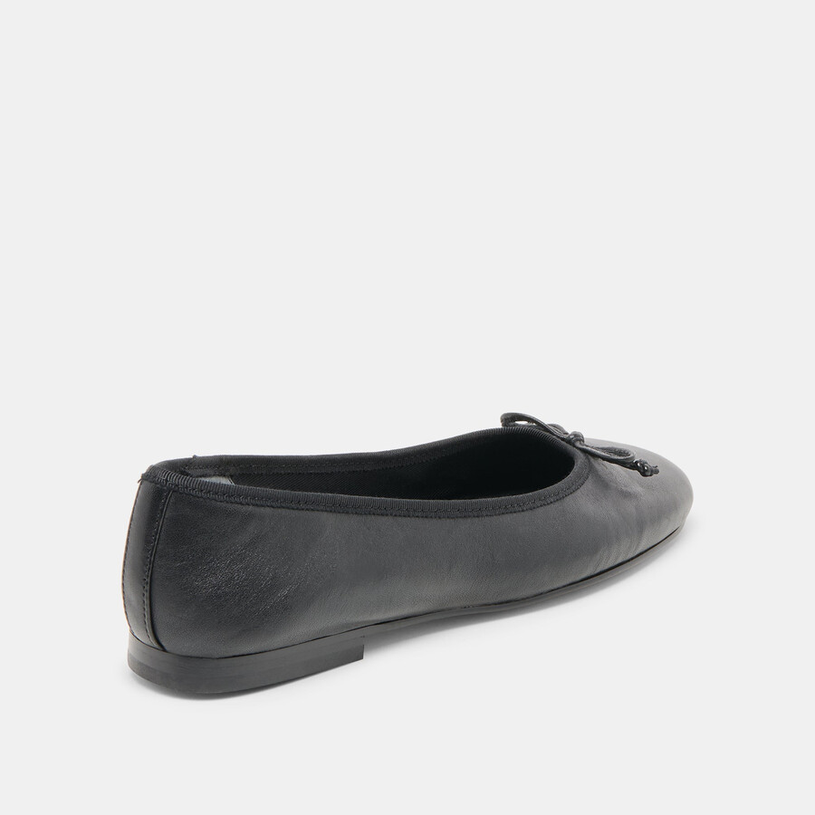 ballerine ritla in pelle nera