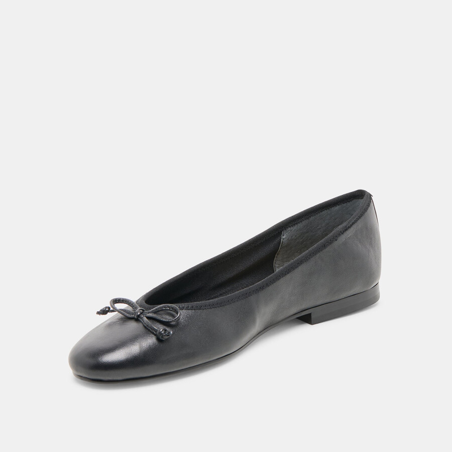 ballerine ritla in pelle nera