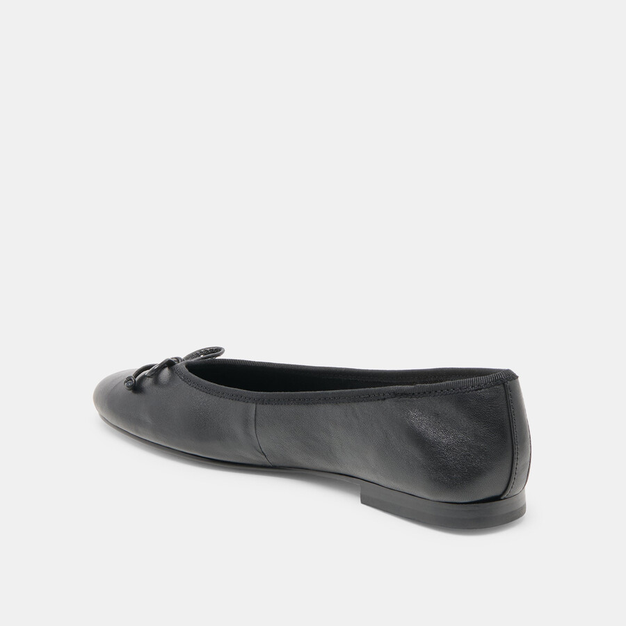 ballerine ritla in pelle nera