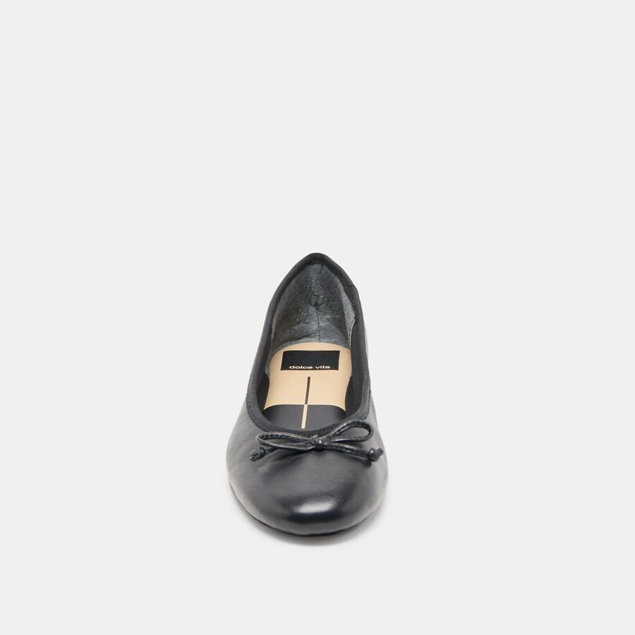 ballerine ritla in pelle nera