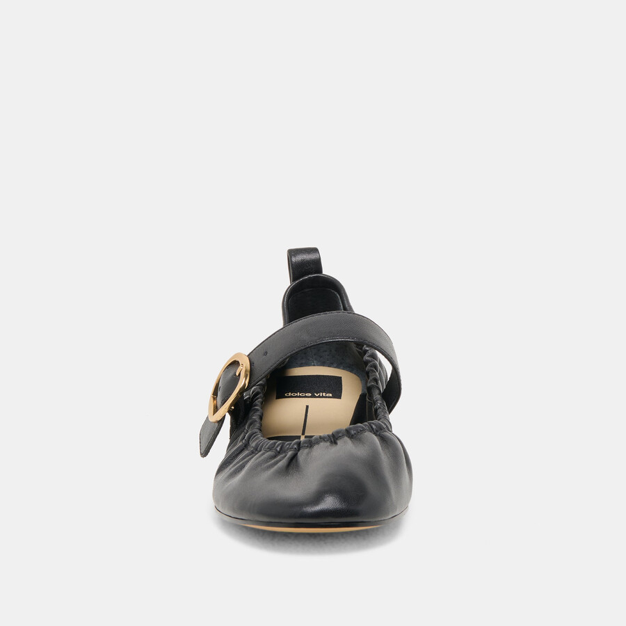 ballerine caely in pelle nera